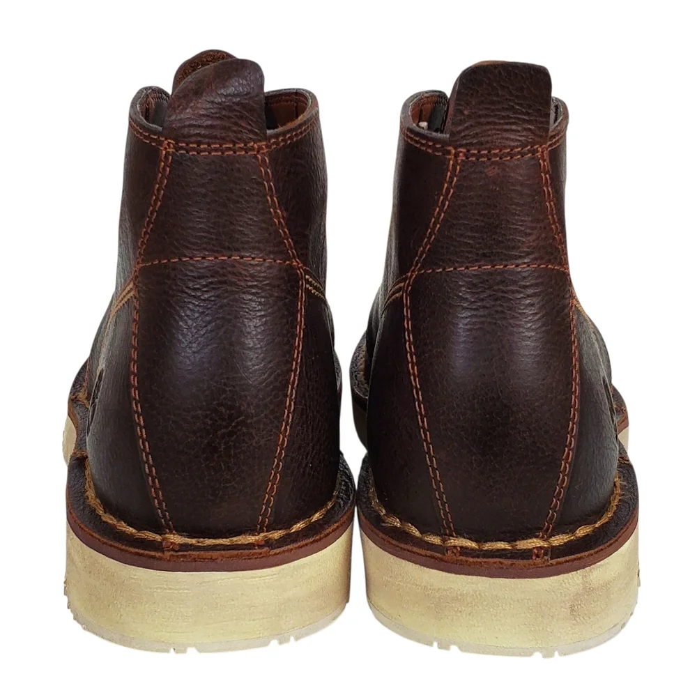 New Timberland mens westmore lace up leather chukka boots brown preppy academia